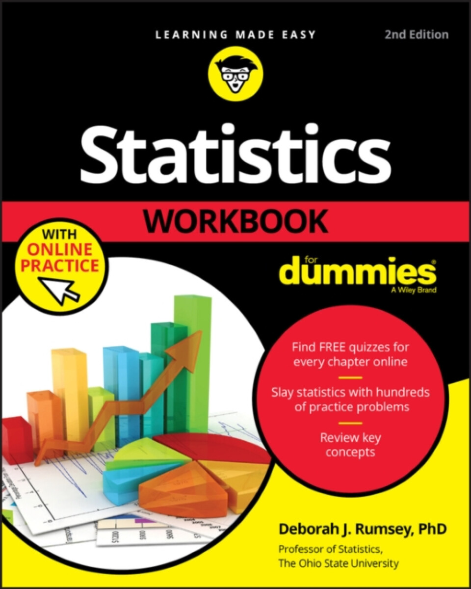 Kniha Statistics Workbook For Dummies with Online Practice