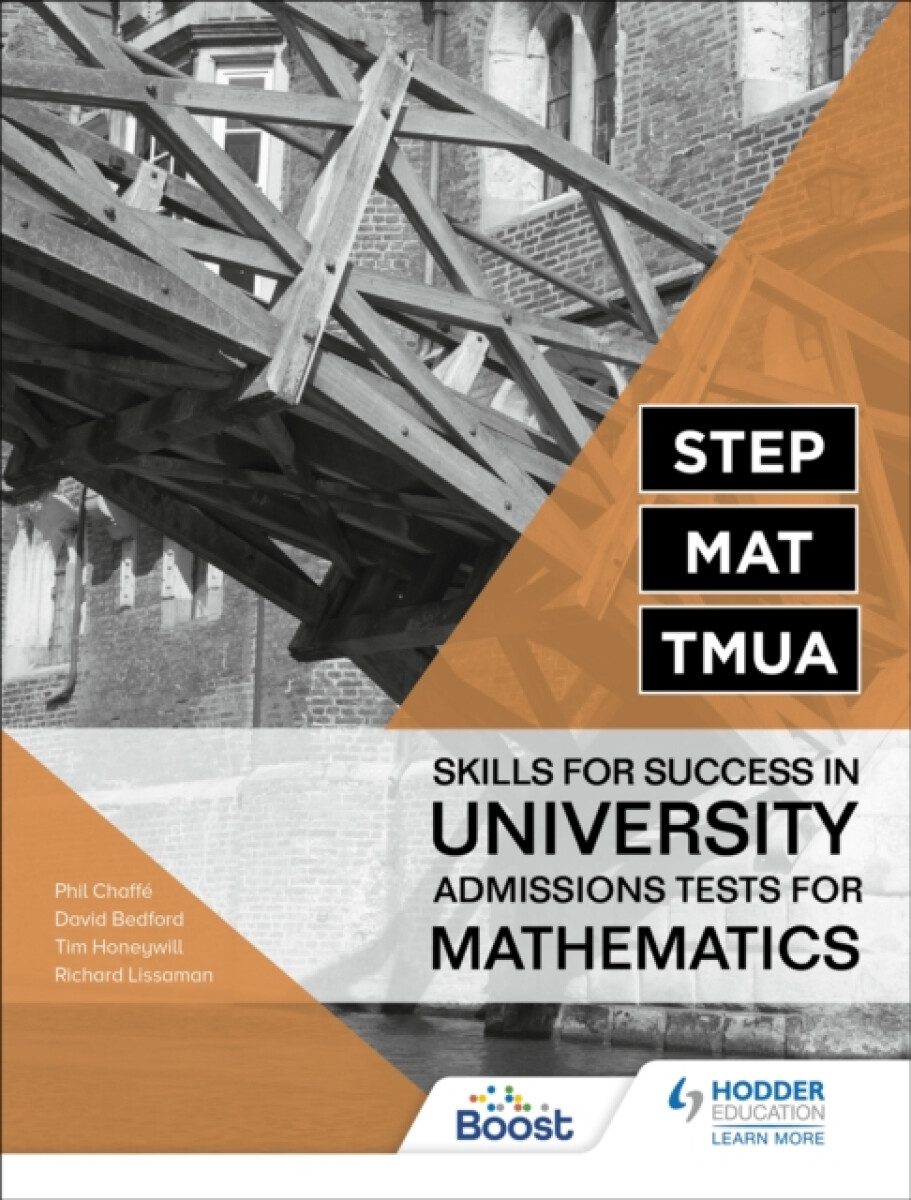 Kniha STEP, MAT, TMUA: Skills for success in University Admissions Tests for Mathematics