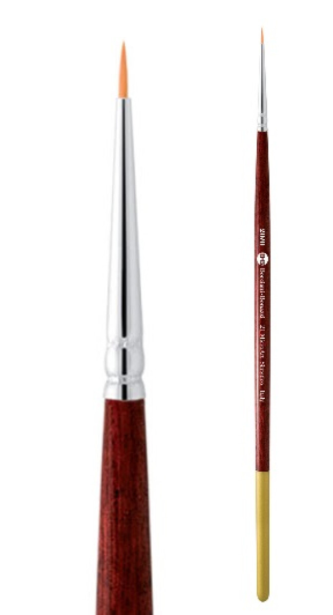 Štětec miniaturní – série 21 – velikost 20/0