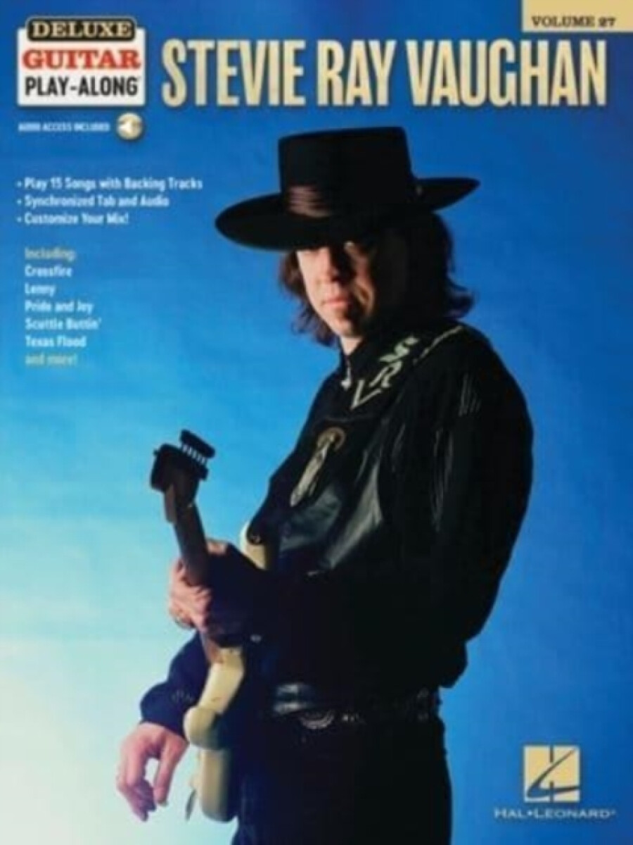 Levně Stevie Ray Vaughan -Del. Guitar Play-Along Vol. 27