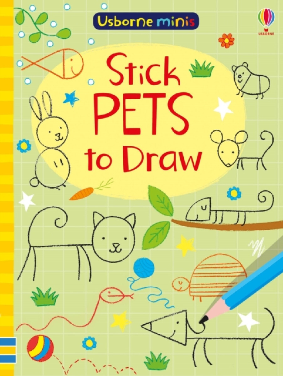 Kniha Stick Pets to Draw