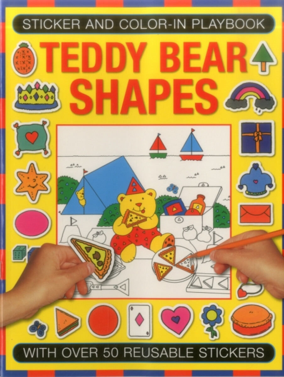 Kniha Sticker and Color-in Playbook: Teddy Bear Shapes