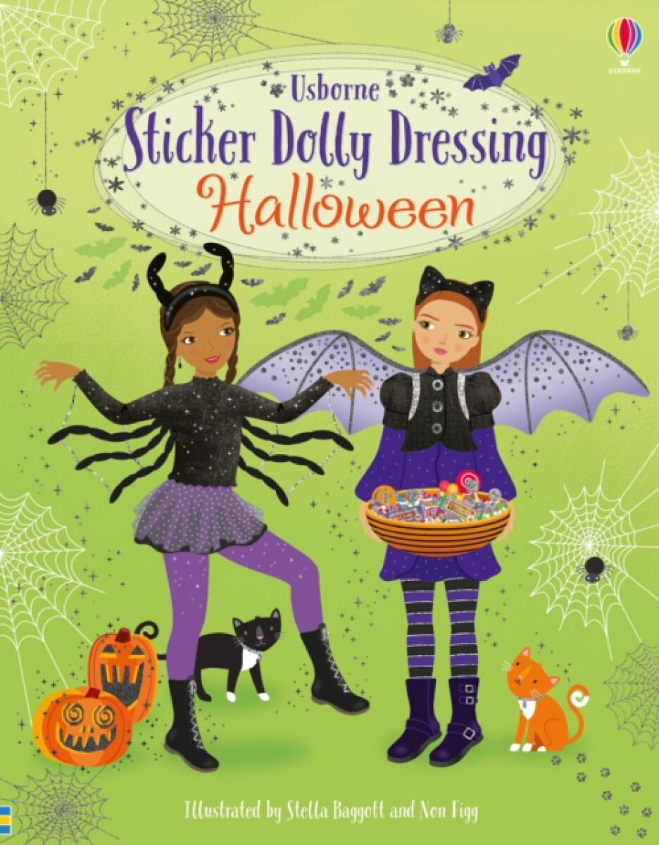 Kniha Sticker Dolly Dressing Halloween