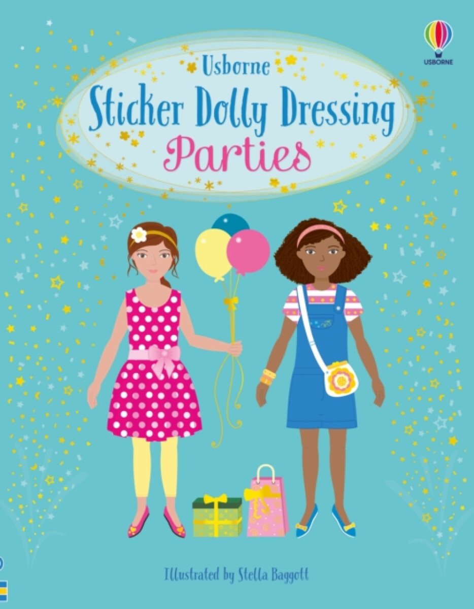 Kniha Sticker Dolly Dressing Parties