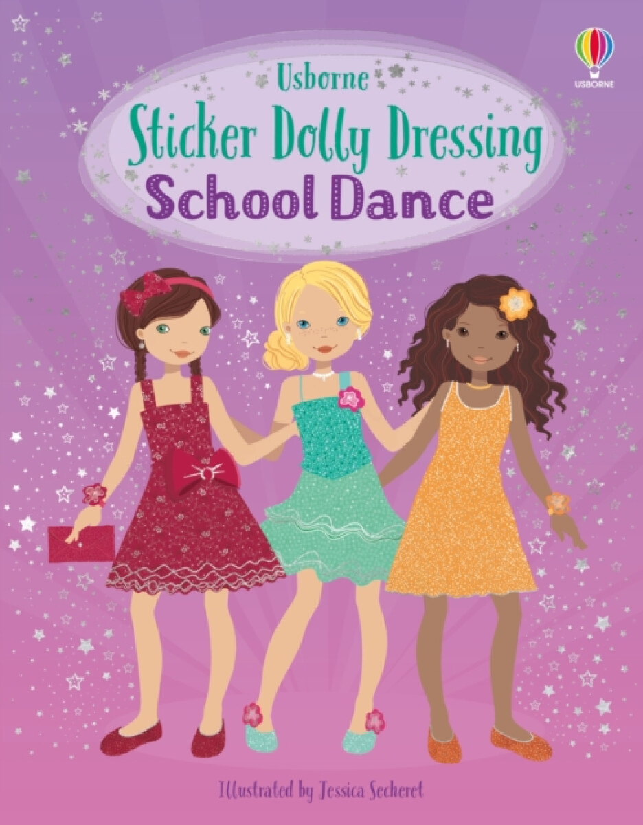Sticker Dolly Dressing School Dance - Fiona Wattová