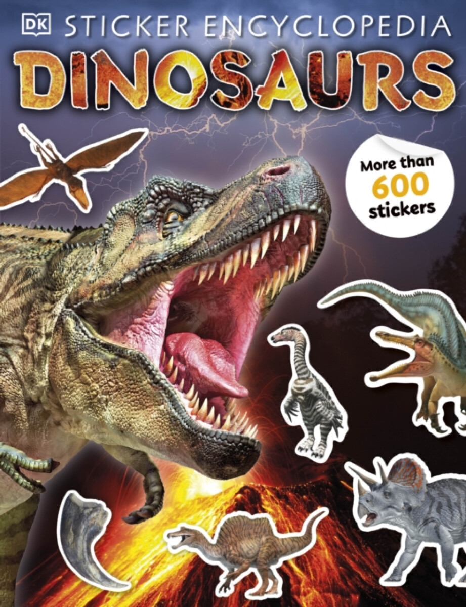 Kniha Sticker Encyclopedia Dinosaurs