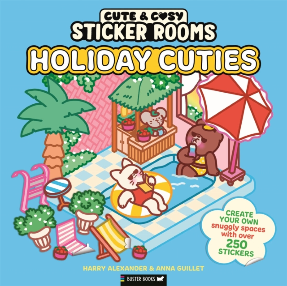 Kniha Sticker Rooms: Holiday Cuties