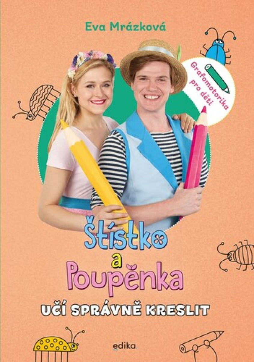Kniha Štístko a Poupěnka učí správně kreslit