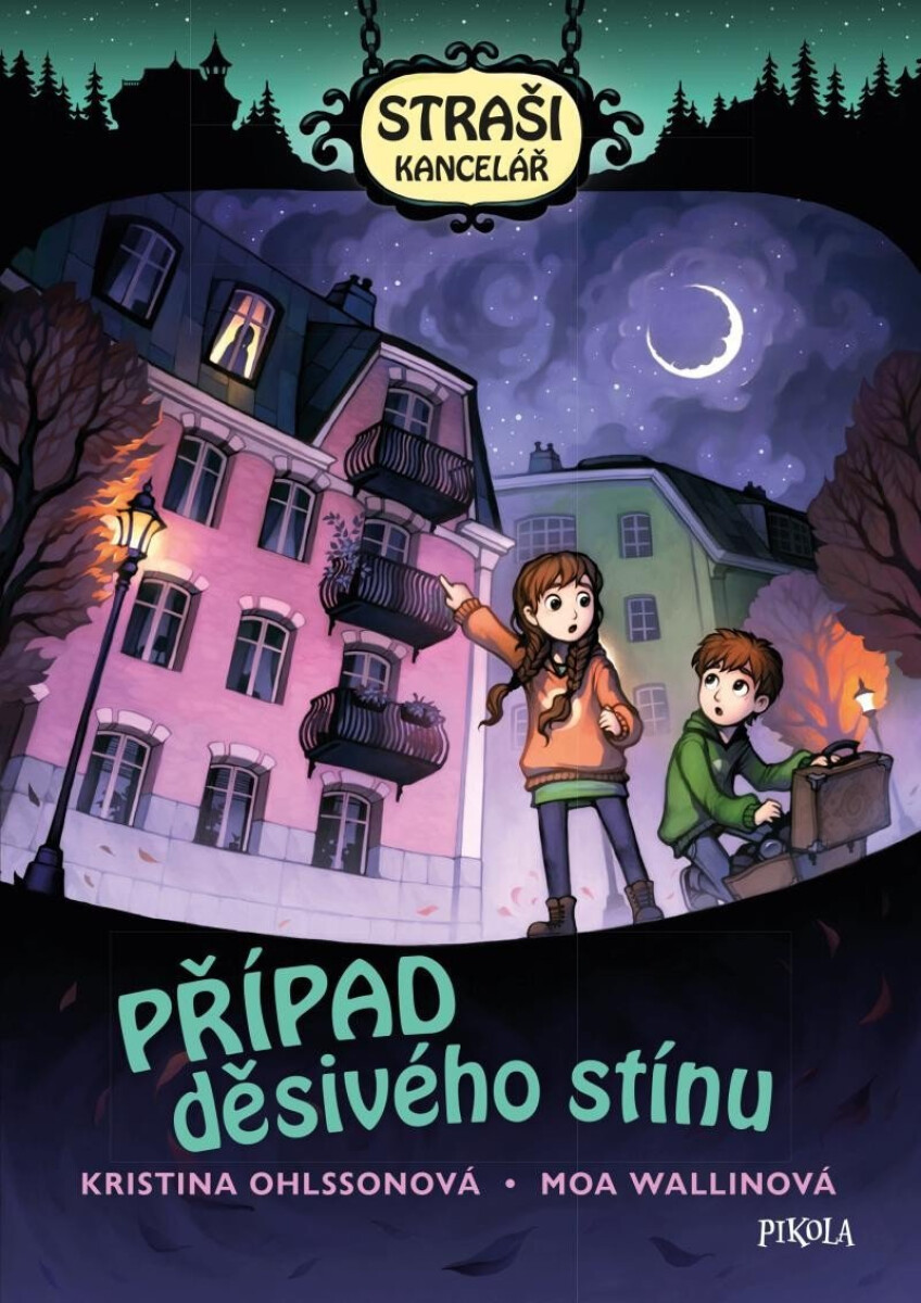 Kniha Strašikancelář: Případ děsivého stínu