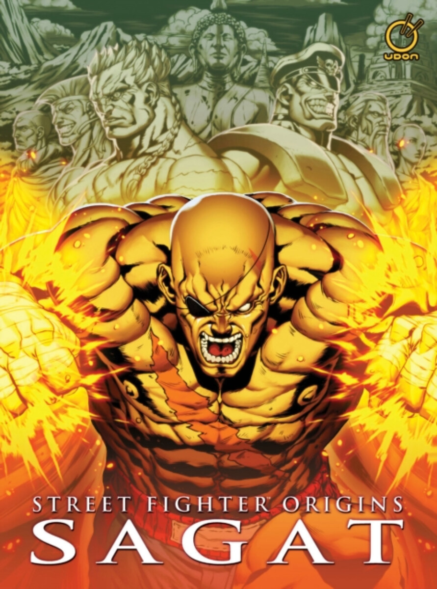 Kniha Street Fighter Origins: Sagat