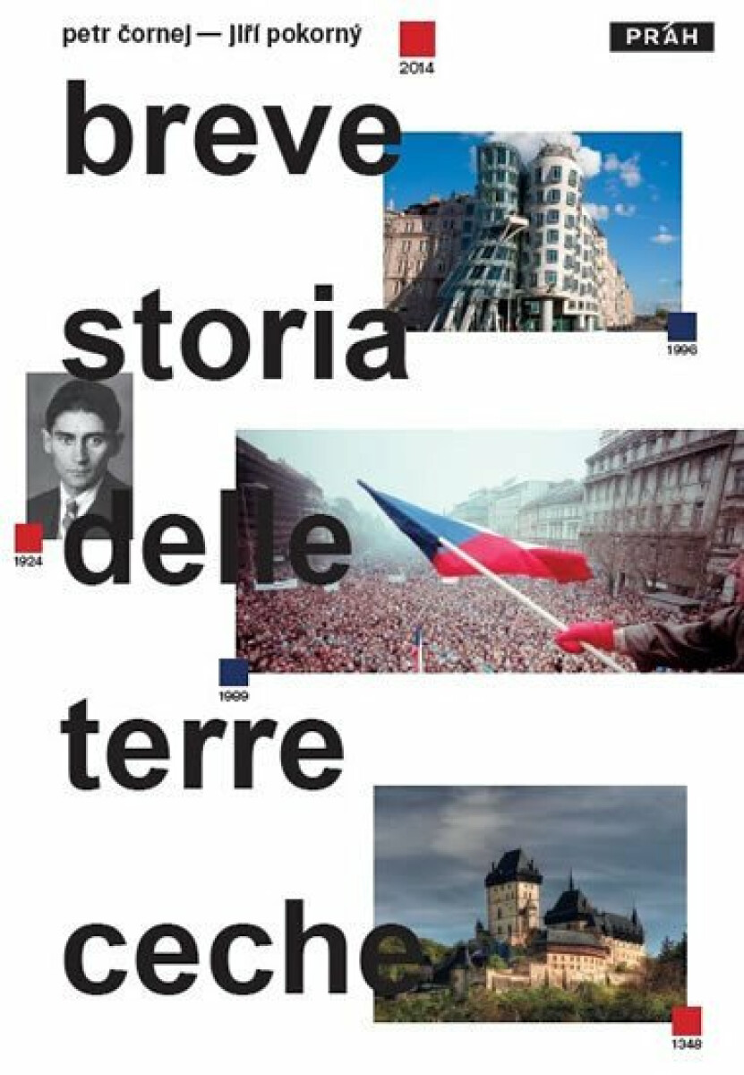 Kniha Stručné dějiny českých zemí / Breve storia delle terre Ceche