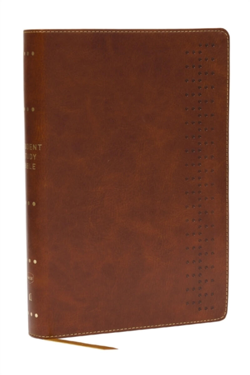 Kniha Student Study Bible: A Guide to Knowing and Living God''s Word (NKJV, Brown Leathersoft, Red Letter, Comfort Print)
