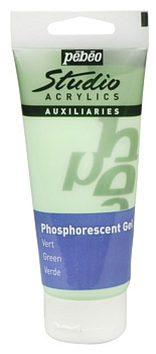 Fosforeskující barva Pébéo 100ml – zelená