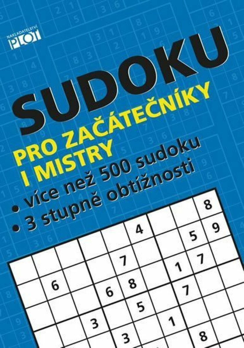 Kniha Sudoku pro začátečníky i mistry
