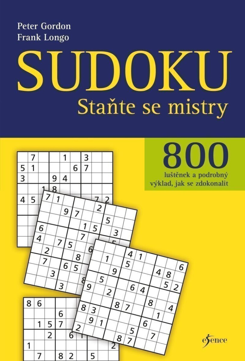 Kniha Sudoku - Staňte se mistry