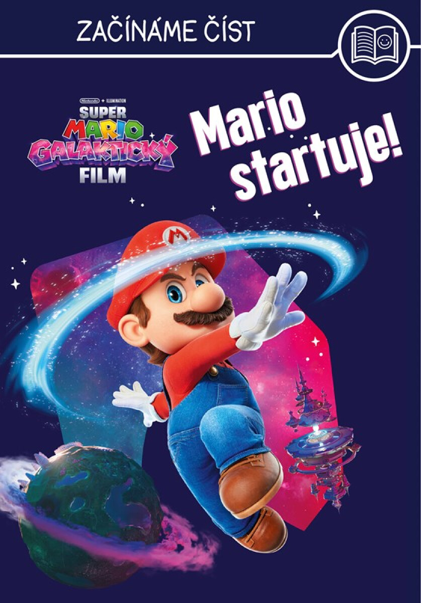 Kniha Super Mario Galaktický film - Mario startuje!