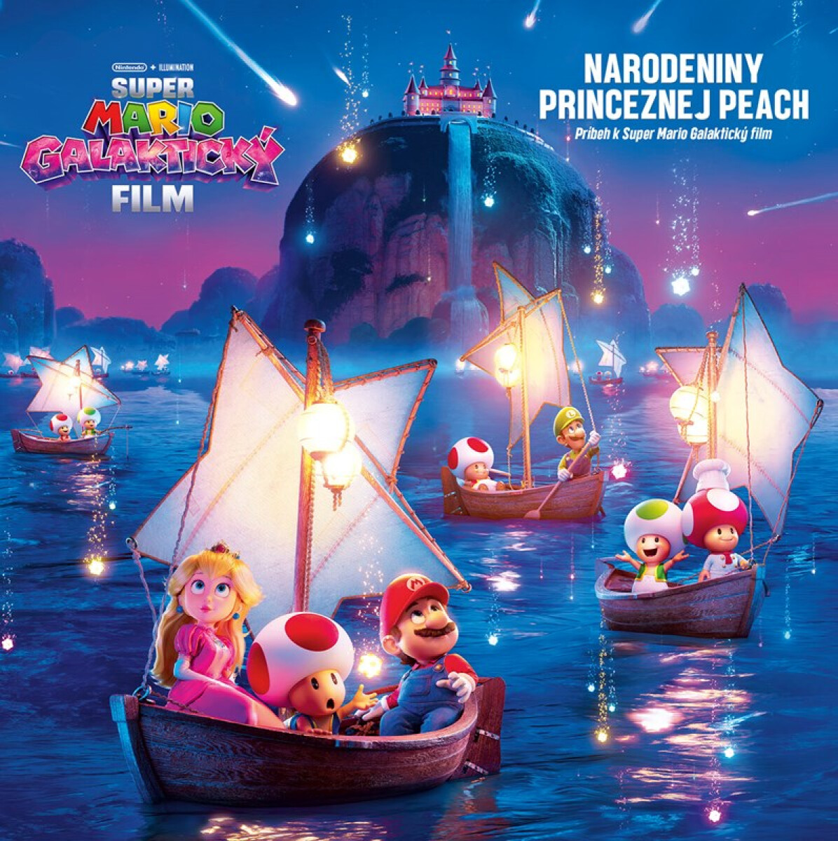 Kniha Super Mario Galaktický film - Narodeniny princeznej Peach