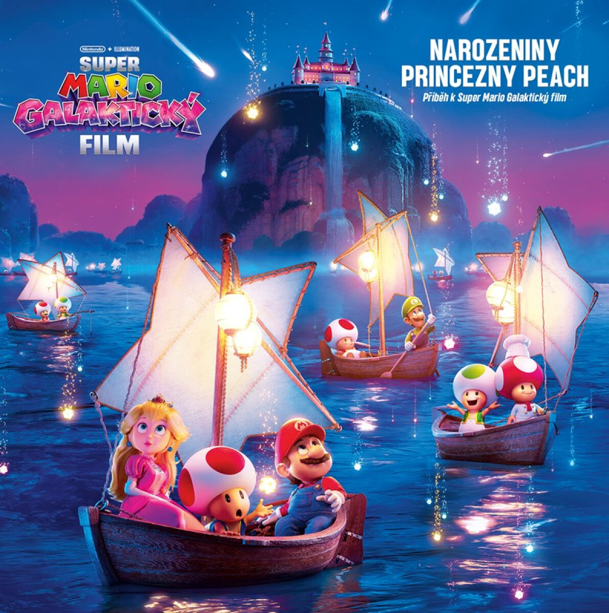 Kniha Super Mario Galaktický film - Narozeniny princezny Peach