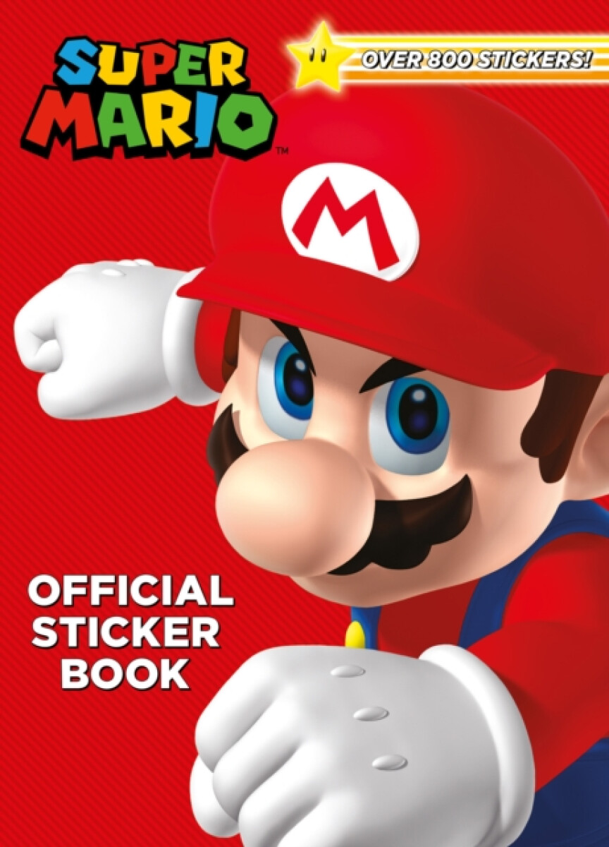 Kniha Super Mario Official Sticker Book