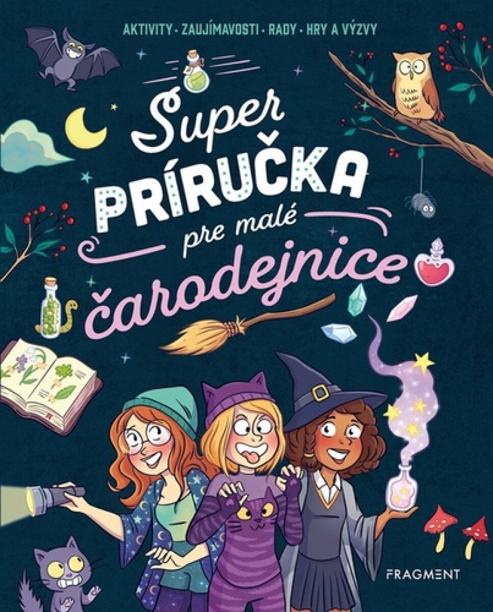 Kniha Super príručka pre malé čarodejnice