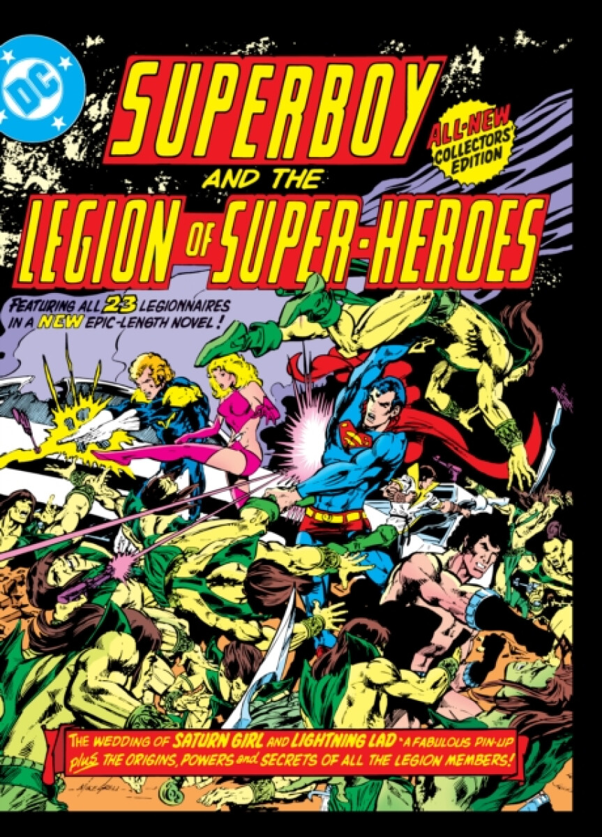 Kniha Superboy and the Legion of Super-Heroes
