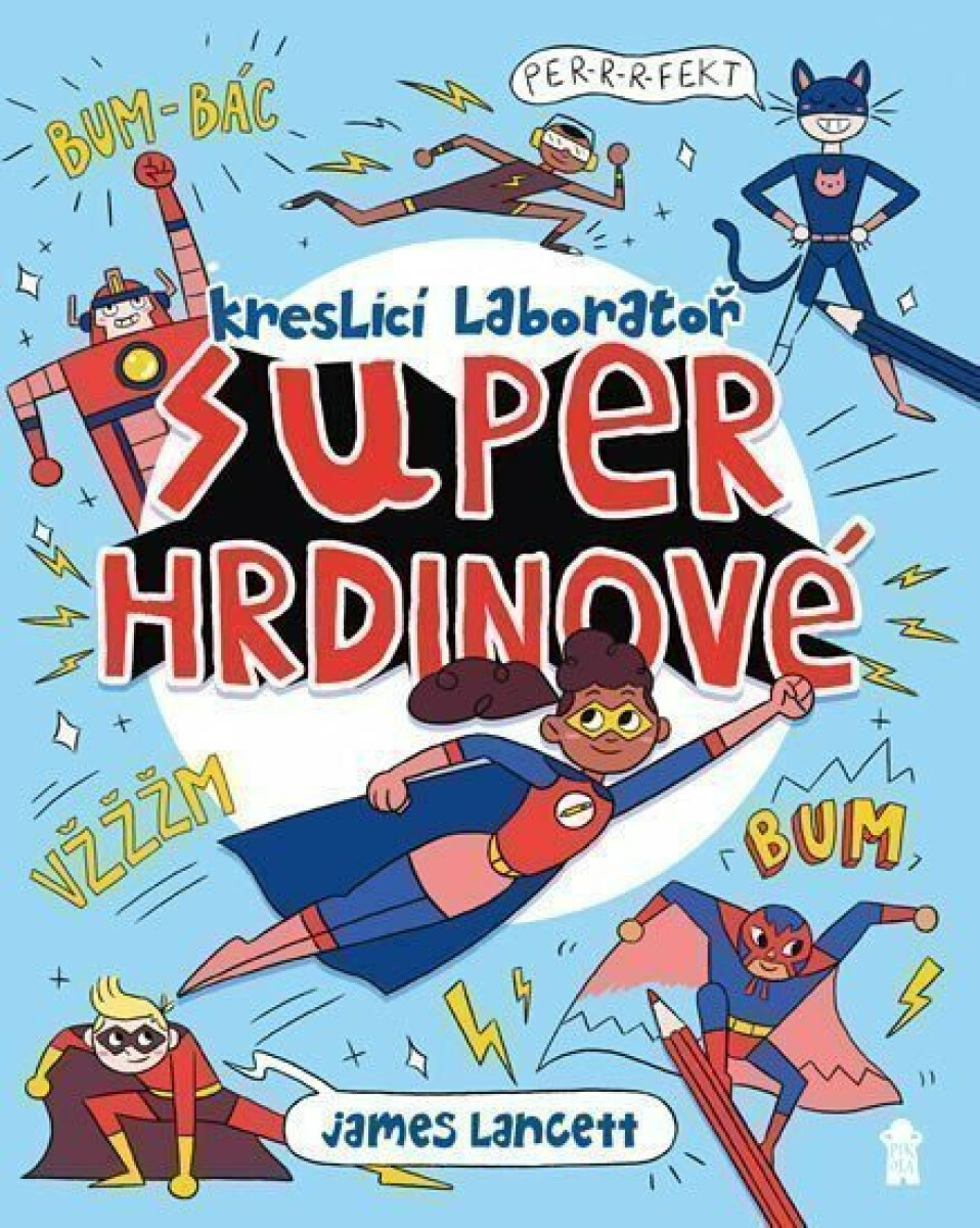 Kniha Superhrdinové: Kreslicí laboratoř