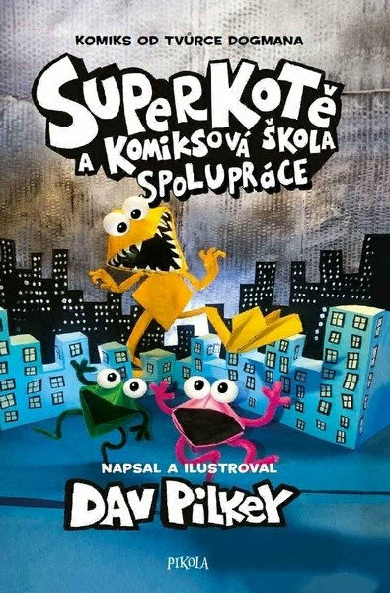 Kniha Superkotě a komiksová škola: Superkotě 4