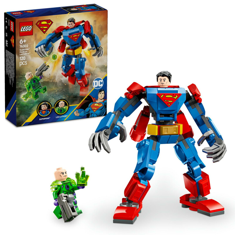 Superman™ v robotickém obleku vs. Lex Luthor™ – LEGO Batman Movie (76302)