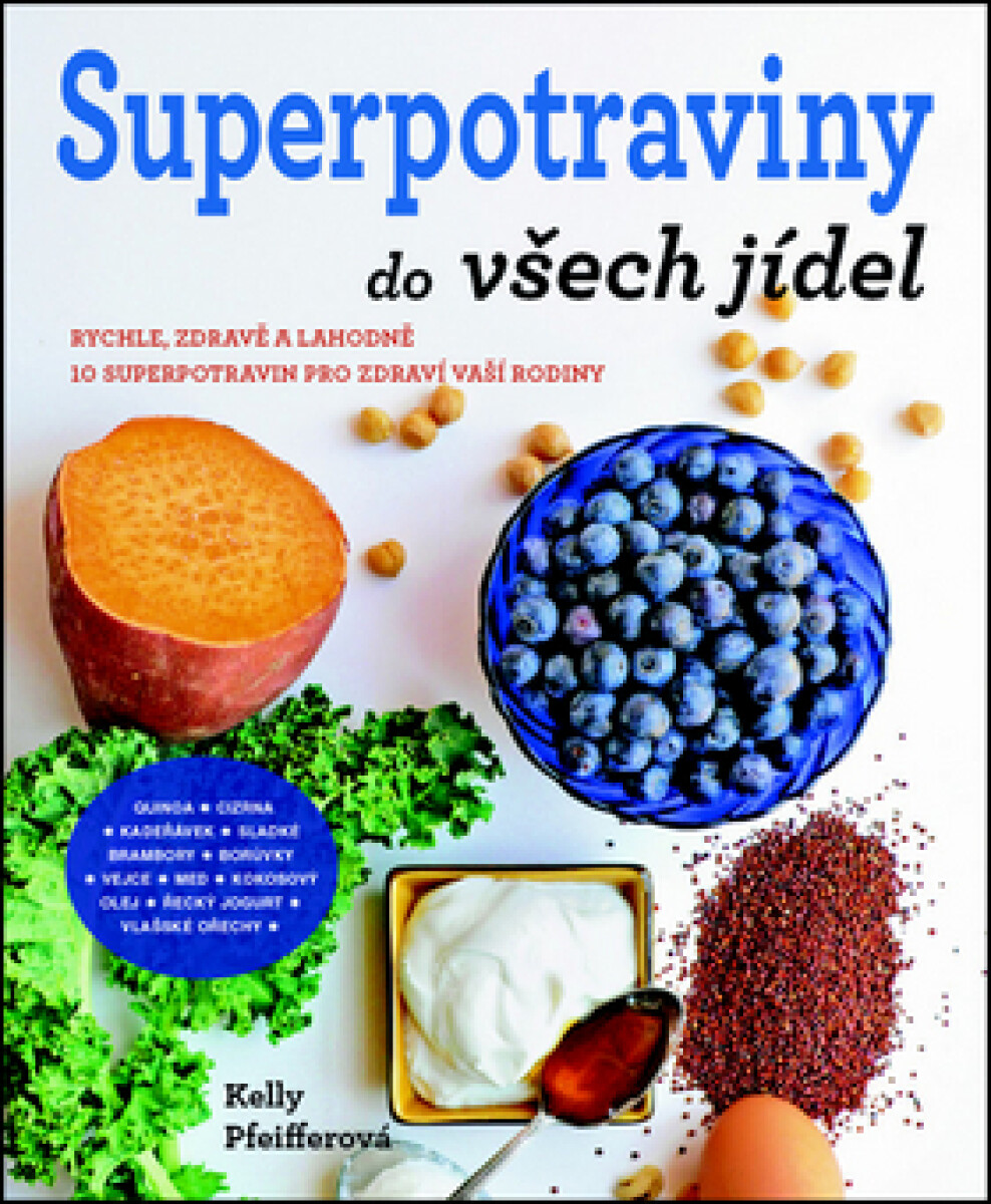 Kniha Superpotraviny do všech jídel