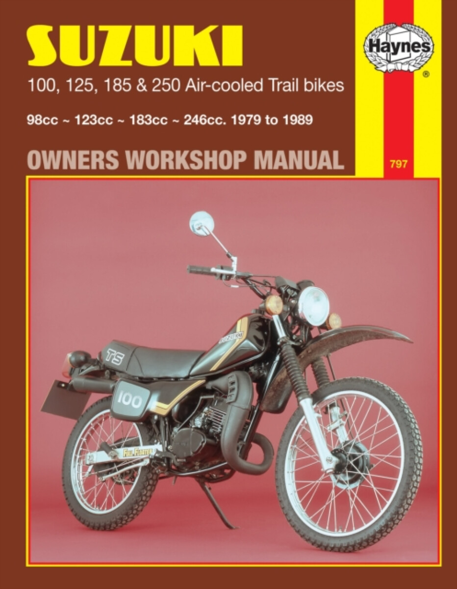 Kniha Suzuki 100, 125, 185 a 250 Air-Cooled Trail Bikes (79 - 89)