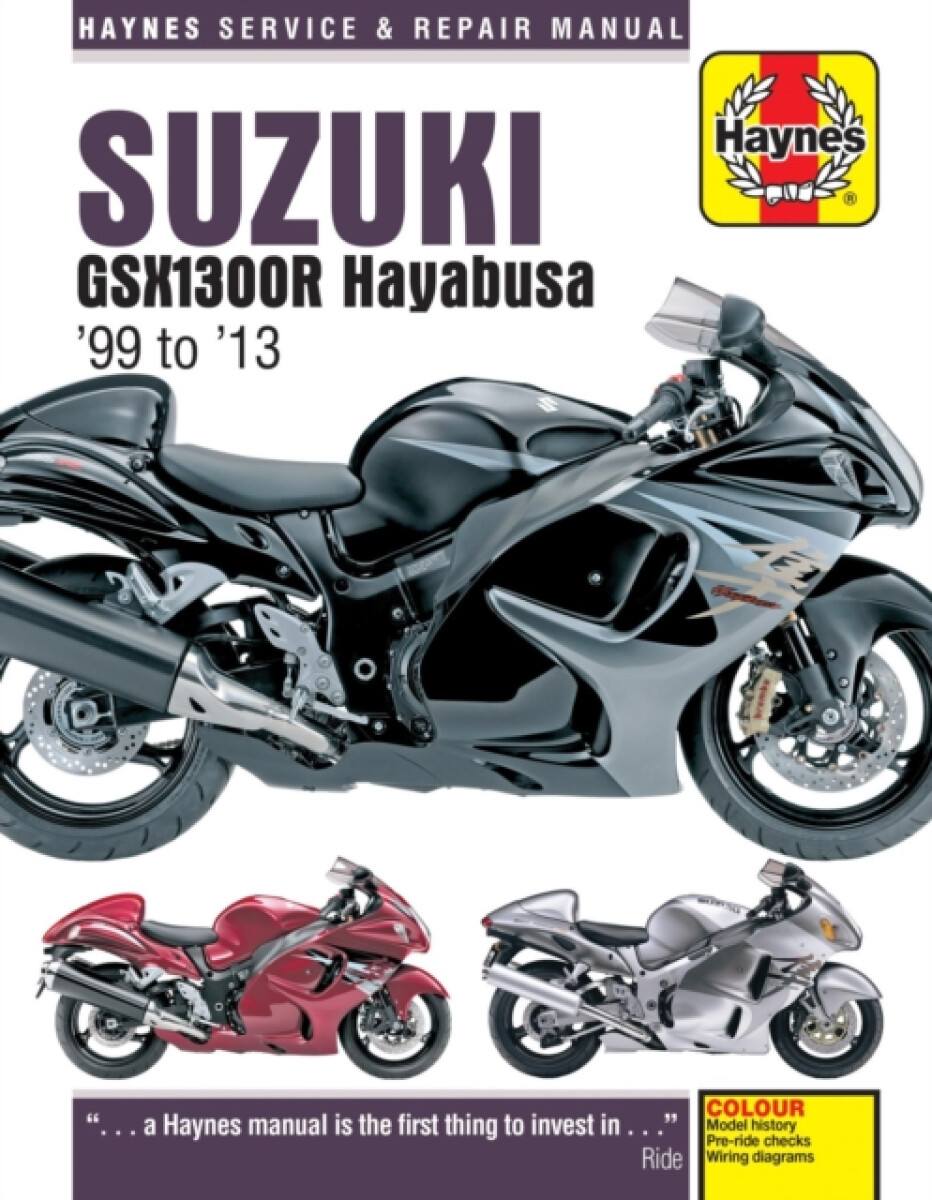 Kniha Suzuki GSX 1300R Hayabusa (99-13)