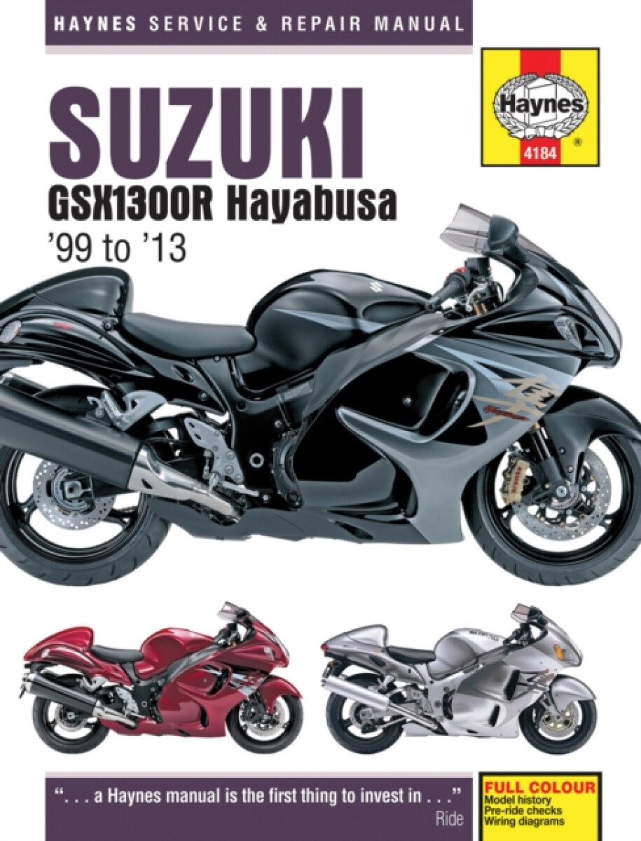 Kniha Suzuki GSX 1300R Hayabusa (99-13)