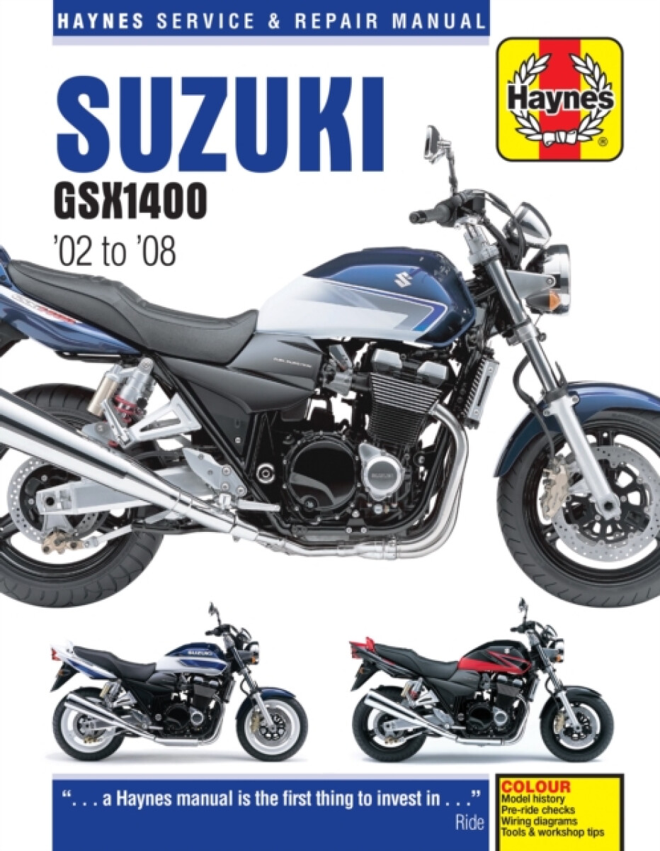 Kniha Suzuki GSX 1400 (02 - 08)