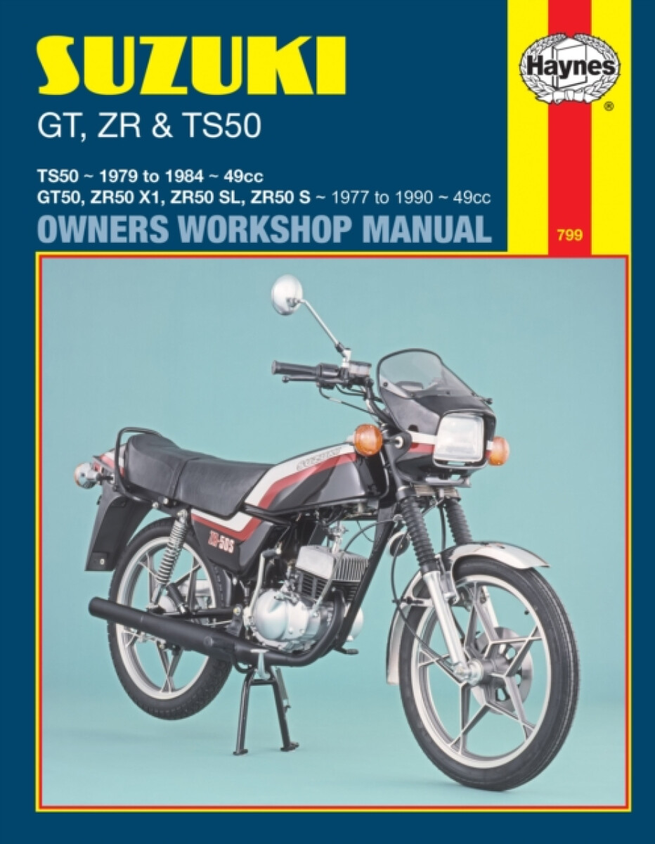 Kniha Suzuki GT, ZR a TS50 (77 - 90) Haynes Repair Manual