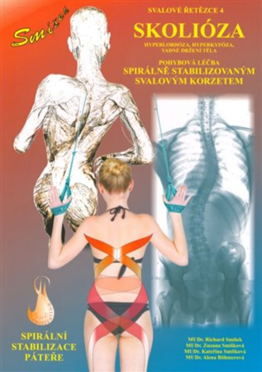 Kniha Svalové řetězce 4 - Spirální stabilizace páteře - Skolióza