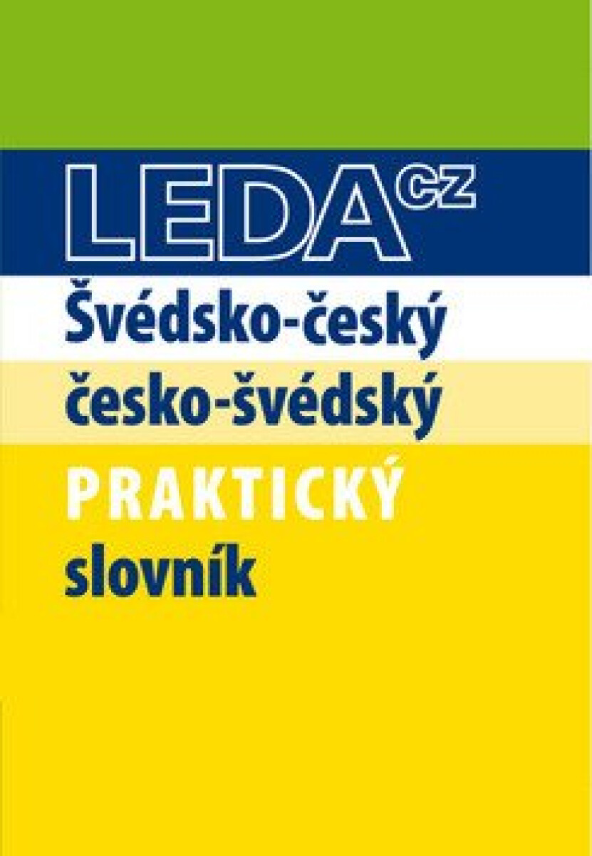 Kniha Švédsko-český česko-švédský praktický slovník
