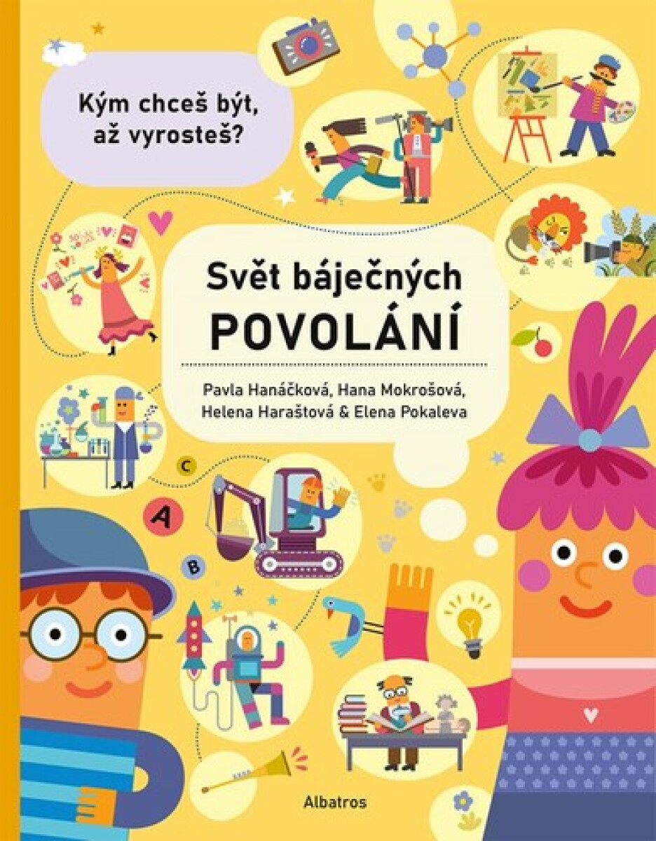Kniha Svět báječných povolání: vyber si to své