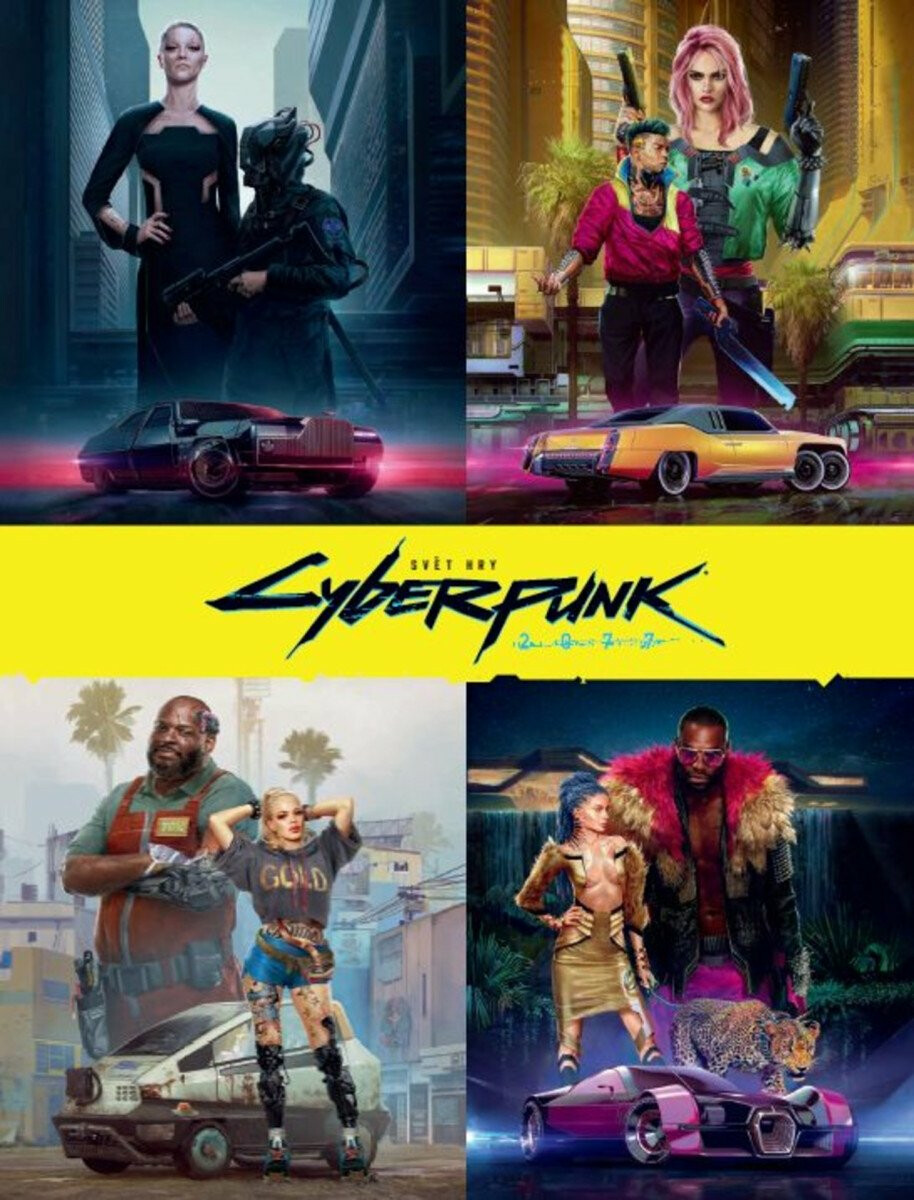 Kniha Svět hry Cyberpunk 2077