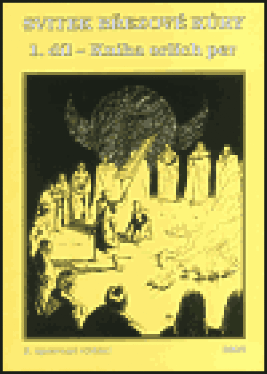 Kniha Svitek březové kůry 1. díl - Kniha orlích per (poškozená)