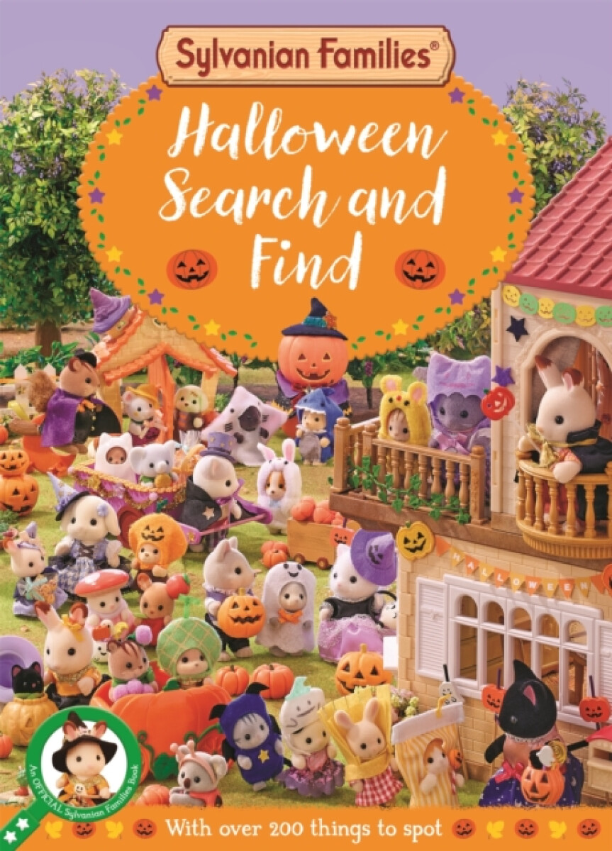 Kniha Sylvanian Families: Halloween Search and Find