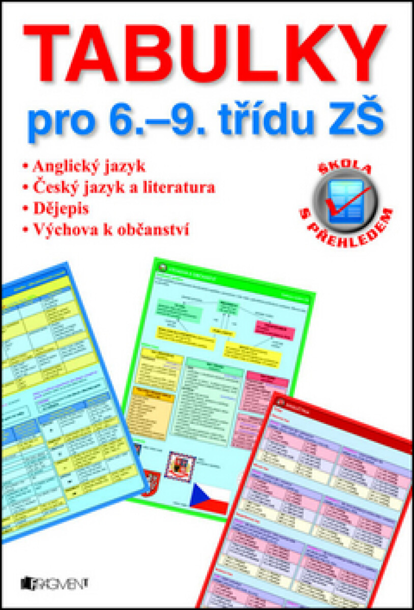 Kniha Tabulky pro 6. – 9. třídu ZŠ