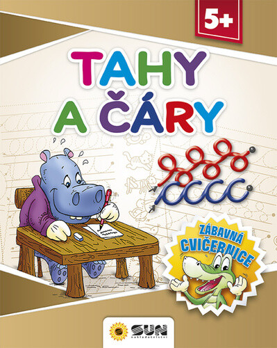 Zábavná cvičebnice - Tahy a čáry