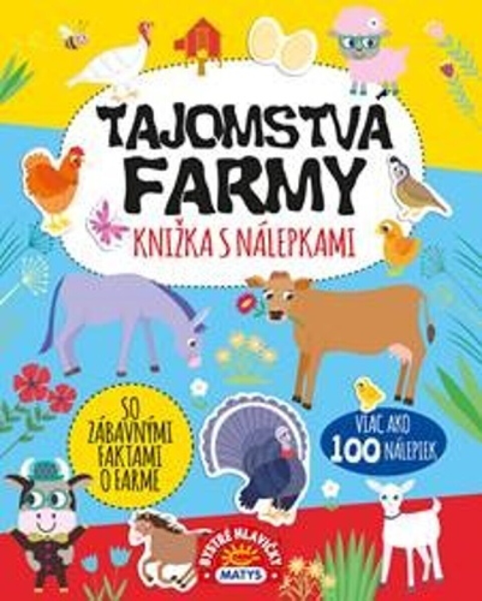 Kniha Knižka s nálepkami: Tajomstvá farmy