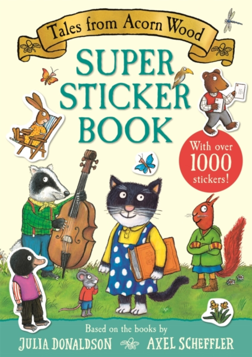 Kniha Tales from Acorn Wood Super Sticker Book