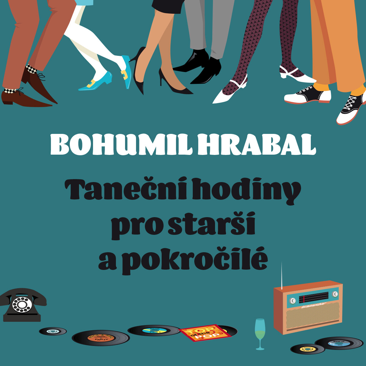 Levně Taneční hodiny pro starší a pokročilé - Bohumil Hrabal - audiokniha