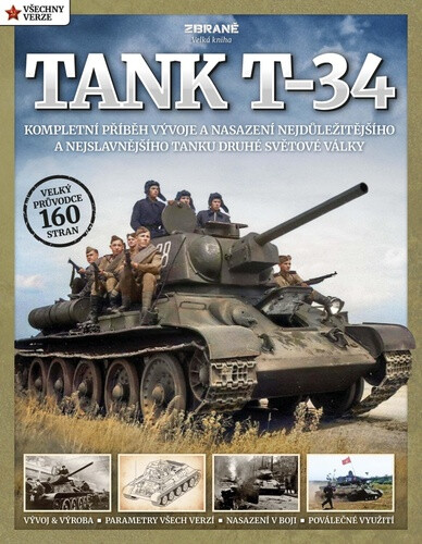 Kniha Tank T-34 - upravené vydání