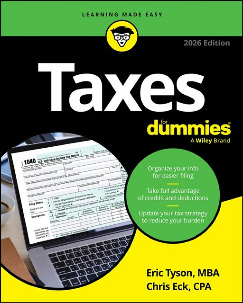 Kniha Taxes For Dummies, 2026 Edition