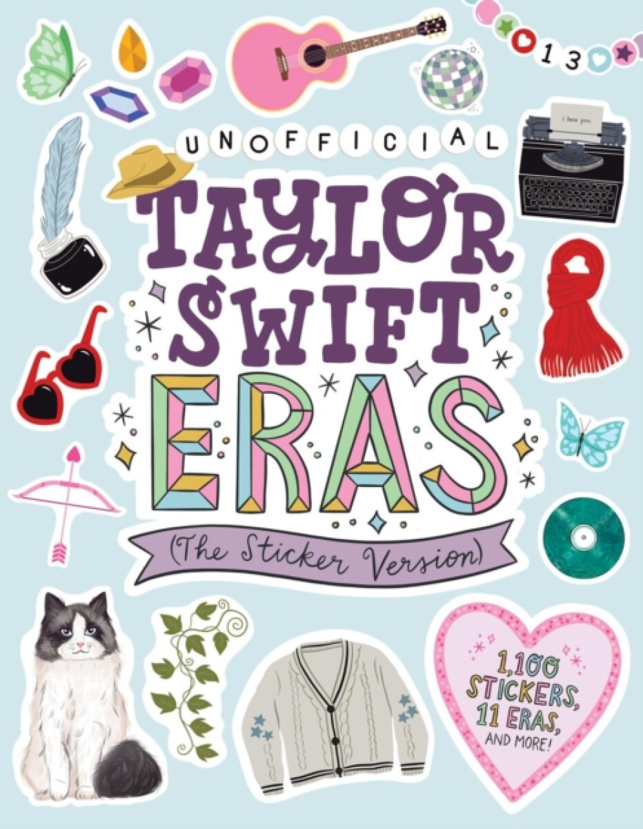 Kniha Taylor Swift Eras (The Sticker Version)