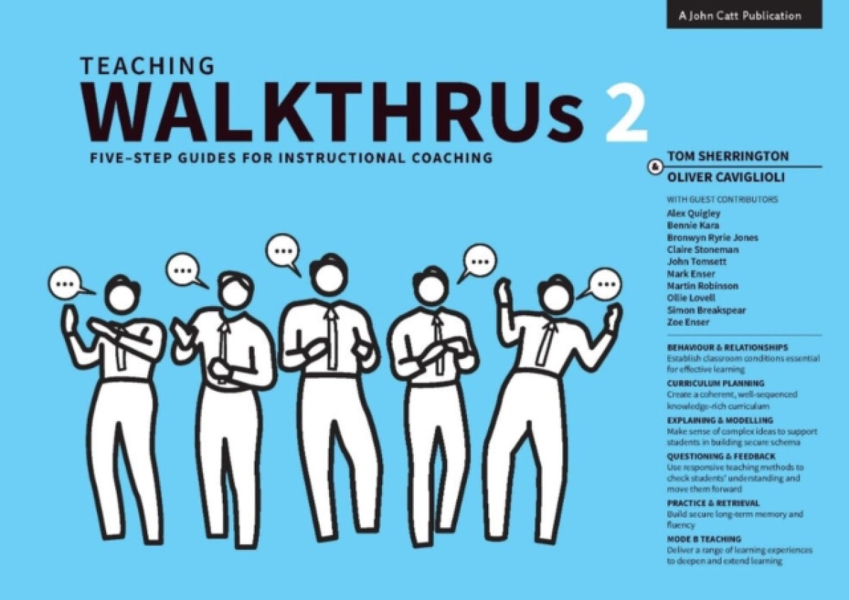 Kniha Teaching WalkThrus 2: Five-step guides to instructional coaching
