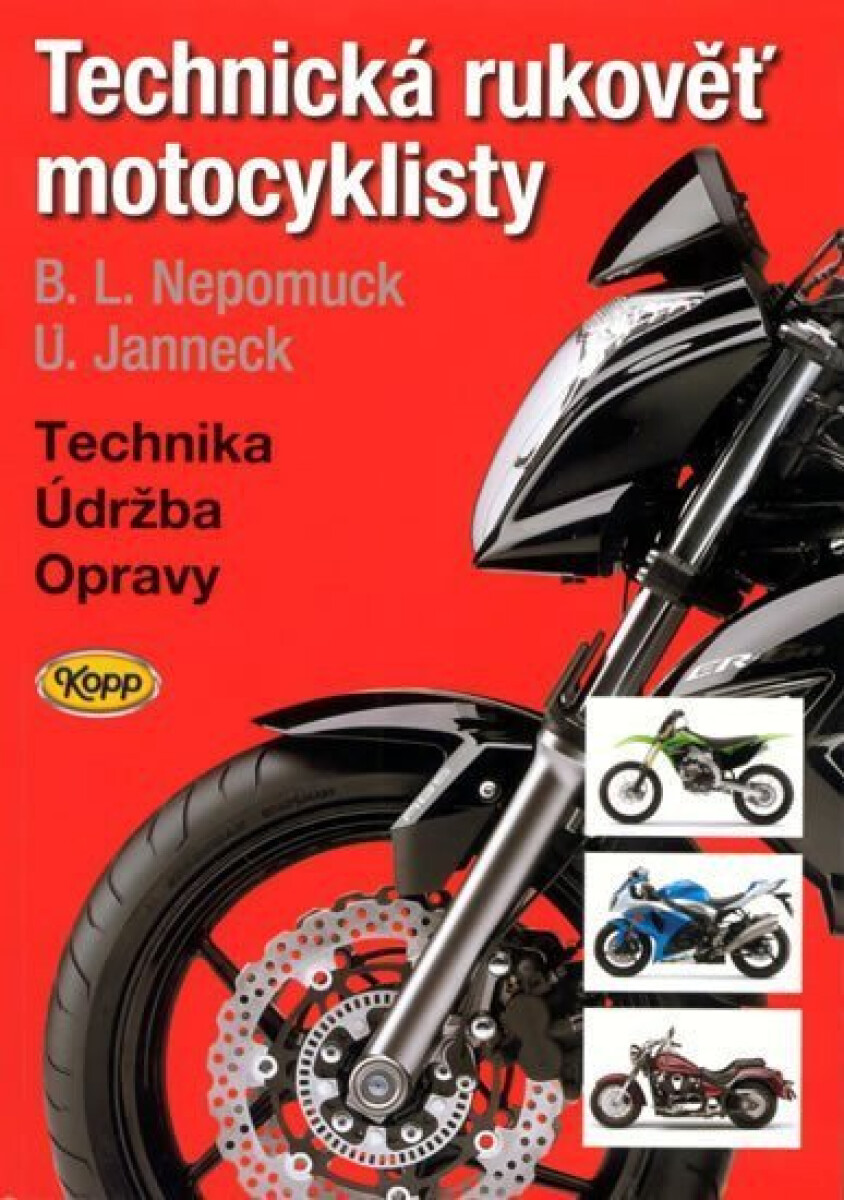 Kniha Technická rukověť motocyklisty